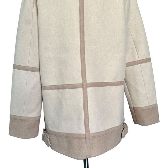 Bagatelle NYC Mixed Media Moto Jacket Faux Fur Collar - Picture 11 of 15